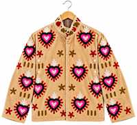 Blouson Bomber en Velours Brodé Personnalisé pour Femme, Couleur au Choix, Hiver, Séchage Rapide, Respirant, Manches Longues, Col en V, Doublure en Coton, Fait Main