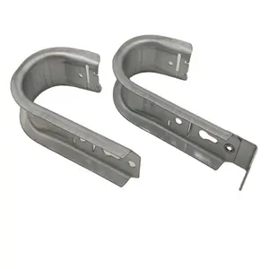 工場カスタム卸売高品質OEMカスタマイズステンレス鋼<span class=keywords><strong>J</strong></span>フックケーブルサポート-4 "ウォールマウント<span class=keywords><strong>J</strong></span>フック - Product Image 1