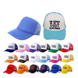 Fast Delivery Promotional Gifts Blank <b>Navy</b> Blue Trucker <b>Hat</b> for Sports Events - Product Image 1