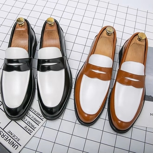 รองเท้าโลฟเฟอร์ลำลองผู้ชายไซส์ใหญ่ ดีไซน์ใหม่ แฟชั่นทันสมัย เพิ่มความสูง วัสดุไมโครไฟเบอร์คุณภาพสูง นุ่มสบาย เหมาะสำหรับใส่ทำงานหรือในชีวิตประจำวัน - Product Image 2