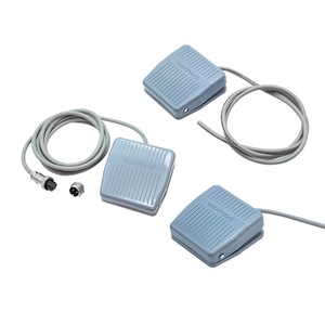 Interruptor de pedal TFS-201 con cable de 2 m, conector de aviación de 3 pines para máquina terminal, carcasa de plástico antideslizante - Product Image 1