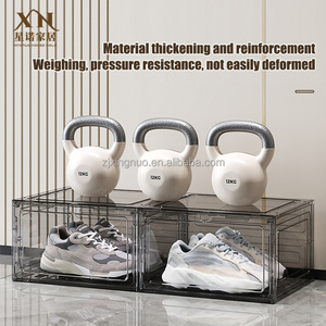 Stackable Sneaker sắp xếp giày trong suốt boxdisplay collectionshoe Tủ Sneaker hộp giày - Product Image 4