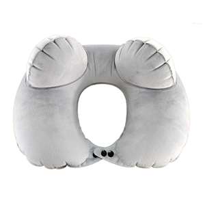 หมอนรองคอเป่าลมแบบพกพาสำหรับเดินทาง - Product Image 1