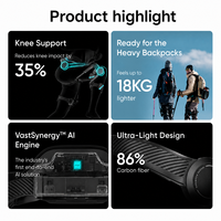 Exosquelette intelligent d'assistance à la marche pour la randonnée en extérieur, l'escalade et les sports en pente, avec support de puissance portable
