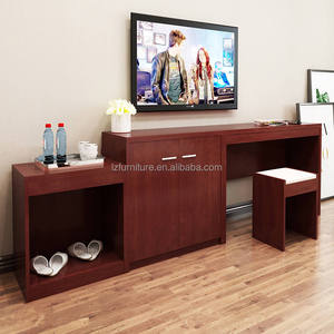 Ensemble de meubles de chambre à coucher en bois de haute qualité, taille king size, pour hôtel - Product Image 5