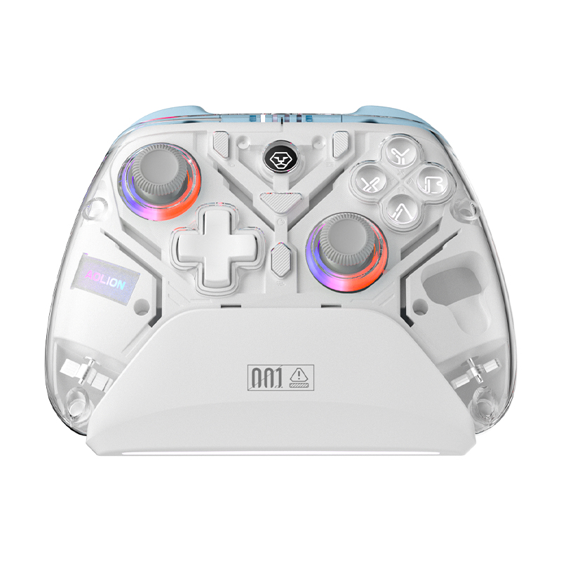 コントローラ Aolion K10 Wireless USB Receiver Joystick RGB Game Controller