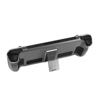 Étui rigide transparent pour Steam Deck, design divisé, coque de protection en PC, protection complète, résistant aux rayures avec découpes de précision