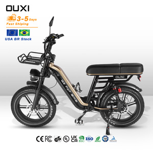 จักรยานส่งอาหาร Q9 รุ่นยางใหญ่ 4.0 นิ้ว 48V 20 นิ้ว 7 สปีด ระยะไกล พร้อมมอเตอร์ฮับหลัง จากคลังสินค้าบราซิล แบตเตอรี่ลิเธียม - Product Image 1