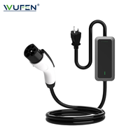 Chargeur de véhicule électrique Wufen GBT/20234 3,5 kW/7 kW, prise NEMA 5-15P, station de recharge de véhicule électrique intelligente de niveau 2, nouvelle IP67 220-250V, pour la maison