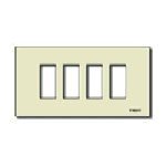 4M Resin <b>Plate</b> Ivory Snap 14.5 In X 7.5 In X 0.6 In Wall <b>Switch</b> Cover - Product Image 1