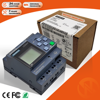 Módulo Lógico Siemens 100% Original 6ED1052-1MD08-0BA2 LOGO 12/24RCE, Controlador de Programación PLC con Pantalla y Fuente de Alimentación