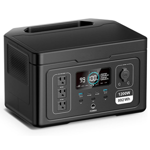 Nhà bán buôn Cắm trại ngoài trời Pin LiFePO4 Máy phát điện năng lượng mặt trời Trạm phát điện di động - Product Image 2