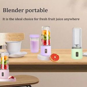 Licuadora Portátil Mini de 6 Cuchillas con Logotipo Personalizado al por Mayor, Vaso Mezclador de Frutas Recargable por USB, Gran Venta - Product Image 3