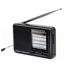 Radio Portátil Digital Multibanda Estéreo con Conector para Auriculares, Funciona con Batería, AM FM SW MW, Mini Radio Retro de Bolsillo Walkman - Product Image 5