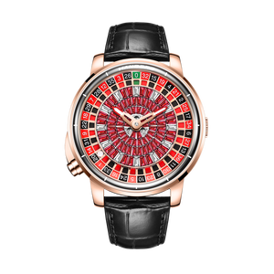 Gaming Plate Luxury Men's Automatic Mechanical <strong>Watch</strong> Red Diamond Inlaid Dial Series Waterproof Digital Dial Mechanical <strong>Watch</strong> - Product Image 2