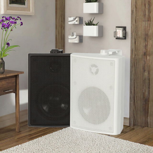 204A 4-Inch Wall Mount Public Address Speaker 40W Power Two-way Audio Crossover 4 Impedance for Commercial Audio Wholesalers