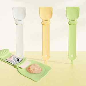 Nuevo Dispensador de Comida para Gatos con Diseño de Rayas, Cuchara para Gatos, Dispensador de Carne para Gatos, Suministros Populares para Mascotas - Product Image 5