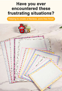 <span class=keywords><strong>Feuille</strong></span> <span class=keywords><strong>de</strong></span> PTFE <span class=keywords><strong>de</strong></span> qualité alimentaire avec base en <span class=keywords><strong>fibre</strong></span> <span class=keywords><strong>de</strong></span> <span class=keywords><strong>verre</strong></span> premium pour la création artistique professionnelle <span class=keywords><strong>de</strong></span> perles thermocollantes et la pâtisserie - Product Image 6