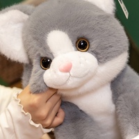 Offre Spéciale mignon Super doux en peluche poupée doux pour la peau bébé jouet avec chat singe chien rempli de coton PP