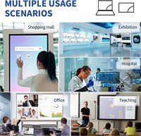 Nouvel écran industriel capacitif multi-touch de 43 pouces, écran 16:9, résolution 1920 x 1080p, haut-parleurs intégrés, USB, VGA, garantie de 3 ans