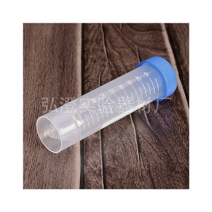 Hongbolai 50Ml Pp Plastic <b>Screw</b> Top Centrifuge Tube With Graduation Marking <b>Flat</b> Bottom Large Size - Product Image 4