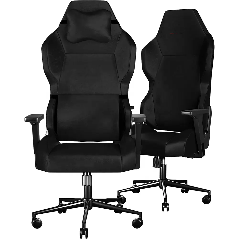 JL Быстрая доставка 2024 Премиум тканевый массажный профессиональный офисный игровой стул серый большой 3D серый черный топ гонщик Stuhl