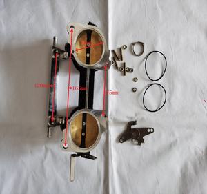 FAJS NO T3-5B 50IDA throttle body dengan rel bahan bakar untuk mobil balap hitam - Product Image 2