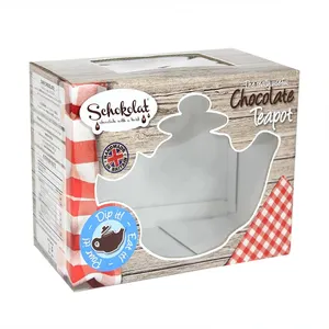 Custom Logo Printing Paper Chocolate Snack Biscuit Baby Food Packing Box 350g