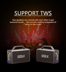 High Power Dj <strong>Systems</strong> Hifi Karoke Tweeter Loudspeaker Box Stereo Boombox Speaker <strong>Subwoofer</strong> Bass Wireless BT Speaker for Party - Product Image 4