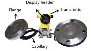 جهاز إرسال بمستوى الضغط التفاضلي محكم الغلق عن بعد من نوع <span class=keywords><strong>dp</strong></span> من غشاء مع أنبوب تمديد - Product Image 4