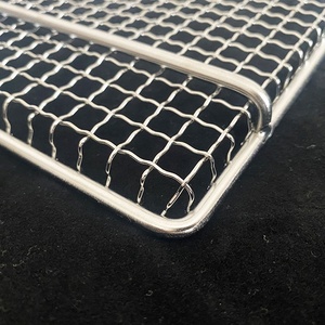 Plateau de séchage en treillis métallique en acier inoxydable de taille personnalisée pour la cuisson des aliments, de la viande et des noix, grille de barbecue en acier inoxydable - Product Image 2