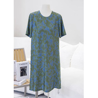 Robe d'été 2026 en soie de mûrier 100% pour femme, élégante, vintage, à col rond, taille ample, mi-longue, imprimée, en twill