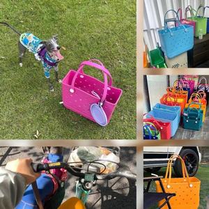 Sac de plage Colefa de qualité fiable, imperméable, pour les <span class=keywords><strong>vacances</strong></span> à la piscine, sac de plage familial en silicone, écologique, durable, sac fourre-tout en EVA - Product Image 3