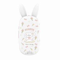 Enregistreur vocal pour enfants sur le thème du lapin rose pour la pratique en classe et du chant, idéal pour l'apprentissage et l'enregistrement de la musique vocale
