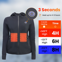 Chaqueta de Invierno Ecuestre para Mujer de Alto Rendimiento, Personalizada, Duradera, Cálida, Transpirable, Elástica, Ropa de Equitación, Chaqueta con Calefacción
