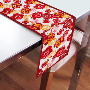 Camino de Mesa Estampado 100% Algodón, Estilo Simple, Tela Elegante, Impermeable y Ecológica para Comedor, Hogar y Restaurante - Product Image 1