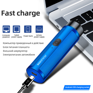 Mini Afeitadora Eléctrica para Hombre, Maquinilla de Afeitar Automática, Recortadora de Barba Portátil, Afeitadora Recargable, Mini Afeitadora de Viaje para Auto - Product Image 2