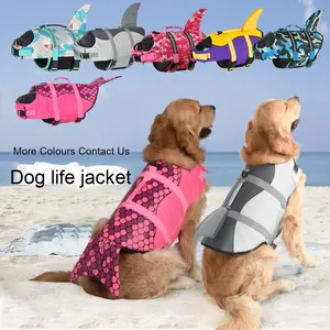 Gilet <span class=keywords><strong>de</strong></span> sauvetage pour <span class=keywords><strong>chien</strong></span> <span class=keywords><strong>de</strong></span> petite taille, moderne, d'été, motif sirène, vêtements pour animaux <span class=keywords><strong>de</strong></span> compagnie transfrontaliers, design uni, Golden Retriever, Dogfighting - Product Image 2