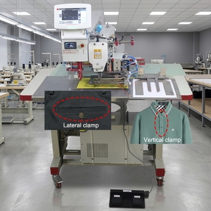 Machine à découper et à coudre au laser pour poches de chemises polo, pantalons, jeans et autres vêtements - Product Image 2