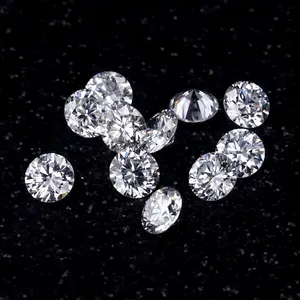 Starsgem Berlian HTPT Harga Pabrik Berlian Wuzhou Kecil Longgar Berlian Hpht Lab Berlian Tumbuh untuk Cincin Perhiasan