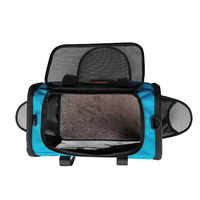 Sac de transport pour animaux de compagnie portable, classique, écologique, en tissu Oxford, fermeture éclair solide, sangle souple, voyages en plein air, promenades