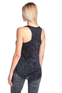 ZY新着女性レーサーバックワークアウトジムアクティブウェアスポーツフィットネスバーンアウトタンクトップ - Product Image 2