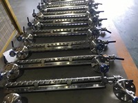 Jauge de niveau à verre pour chaudière haute pression et haute température, et pour le contrôle du niveau des réservoirs hydrauliques