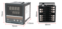 Thermostat de haute précision REX-C100 REX-C400 REX-C700 REX-C900, affichage numérique, contrôleur de température intelligent