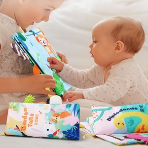 Cadeau Touch First Cloth livres en tissu froissé avec jouets <span class=keywords><strong>de</strong></span> dentition pour bébés et tout-petits livres en tissu pour enfants - Product Image 3