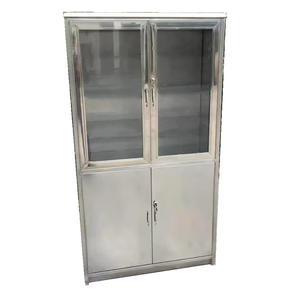 Populaire CUP-18 Cabinet de classement en acier inoxydable de laboratoire d'hôpital Armoire de rangement de médicaments pour instruments médicaux - Product Image 2