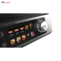 Anbolife NUEVA Parrilla de Contacto Digital con 10 Programas Diferentes, Revestimiento Antiadherente, Carcasa Fría al Tacto, Compatible con Fabricación OEM y ODM