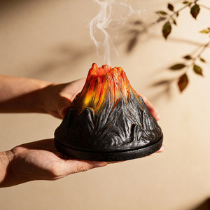 En gros, Brûleur d'encens en résine volcanique pour aromathérapie, style <span class=keywords><strong>tour</strong></span>, pour festivals arabes <span class=keywords><strong>du</strong></span> Moyen-Orient, articles religieux, bois de santal - Product Image 2