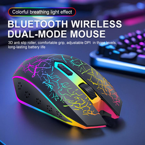 Biểu Tượng Tùy Chỉnh Số Lượng Lớn Im Lặng 2.4Ghz Có Thể Sạc Lại Ergonomic Chuột Chơi Game Cho Mac Giao Diện USB Quang LED Phải Kho - Product Image 2