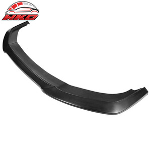 Adapté pour Honda Civic Si 4 portes Hatchback 17-21, lèvre de pare-chocs avant style GT, noir, 1 pièce, PU, accessoire extérieur de haute qualité - Product Image 6